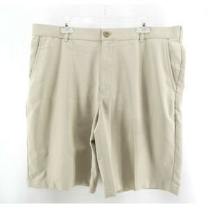 IZOD Golf Performance Straight Khaki Color Shorts Men's Size 38